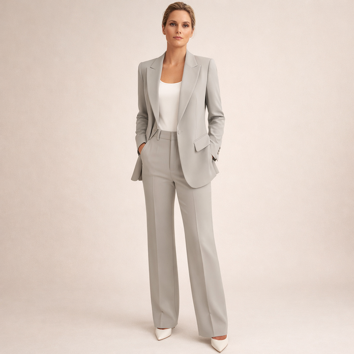 Della - Traje sastre estructurado de pantalón