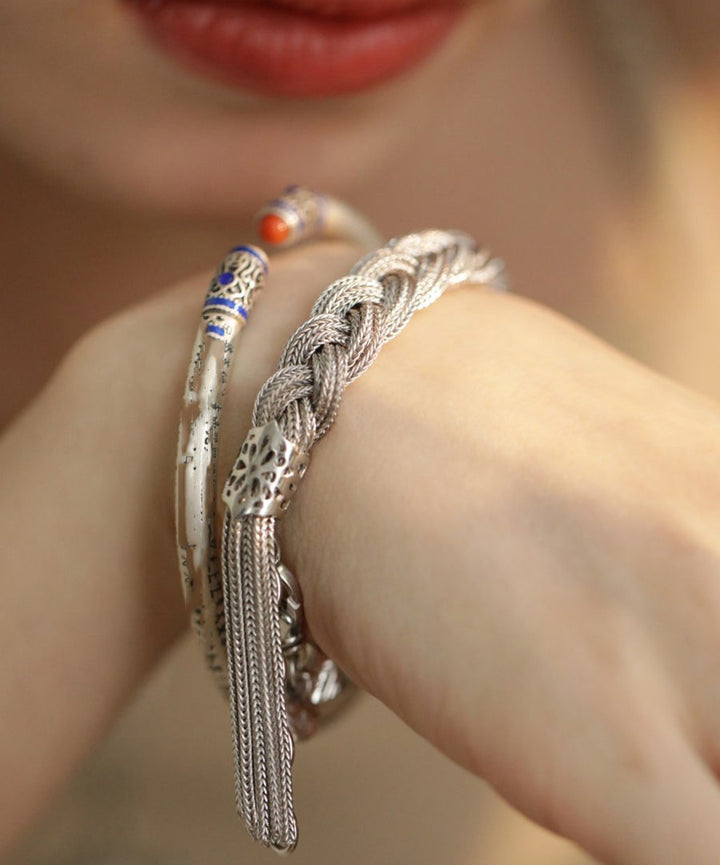 Riellea - Pulsera trenzada estilo boho