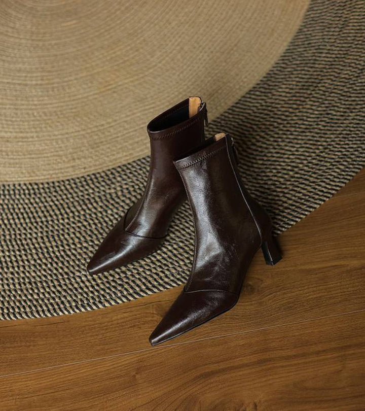 Amelia - Botines de tacón elegantes