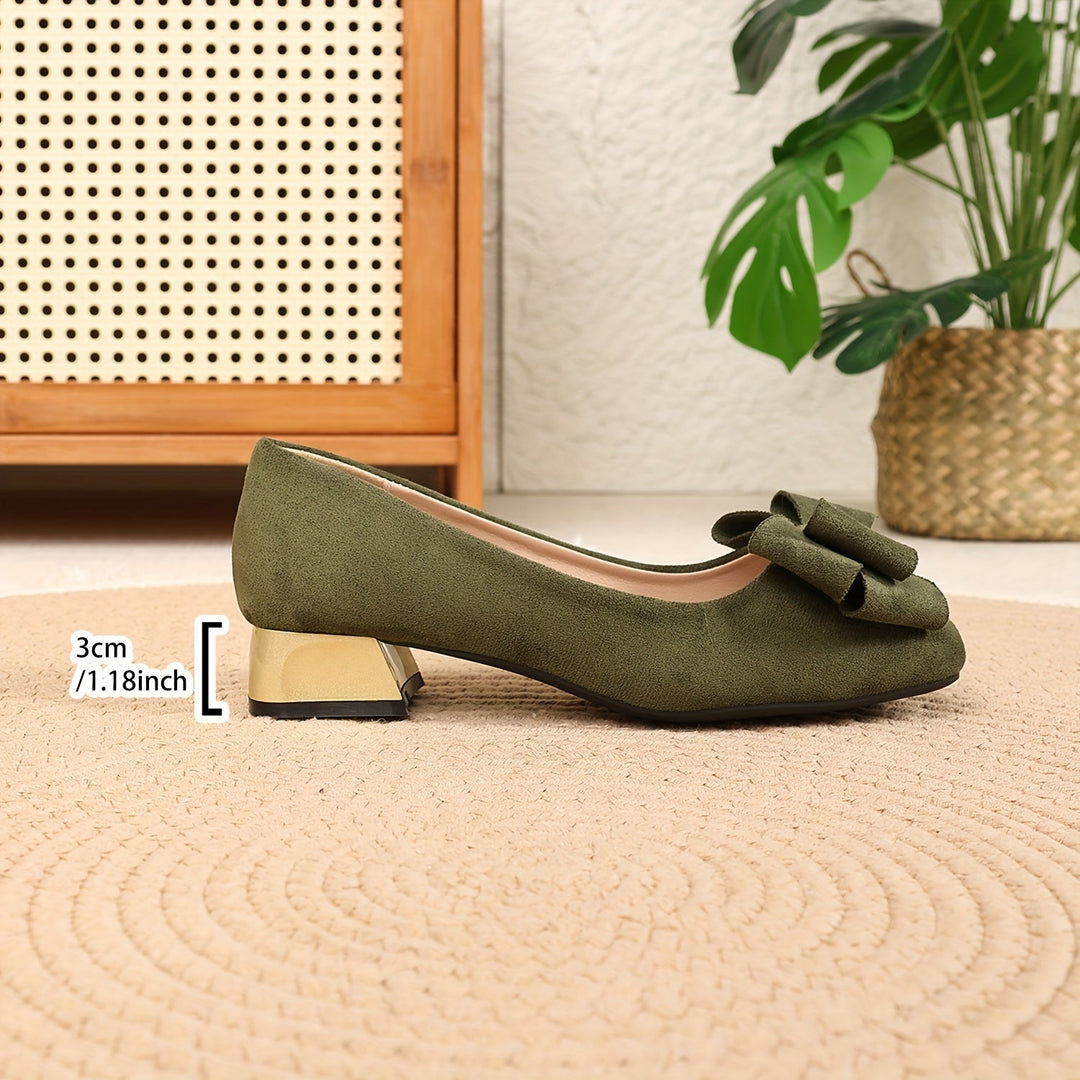 Aleraen - Zapatos de tacón elegantes casuales