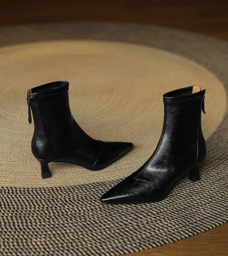 Amelia - Botines de tacón elegantes