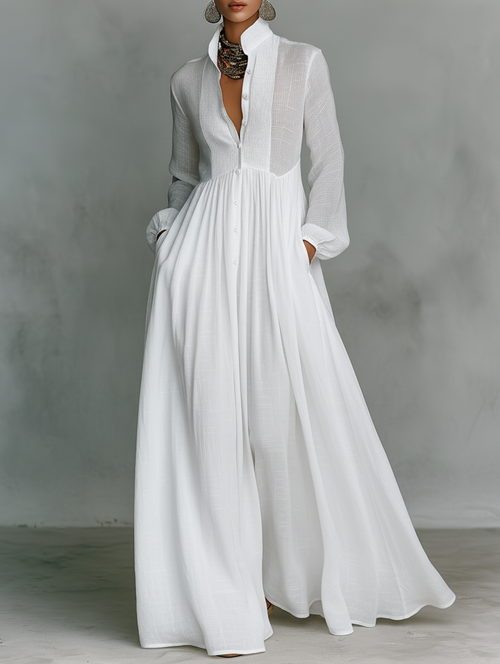 Hina - Vestido maxi fluido
