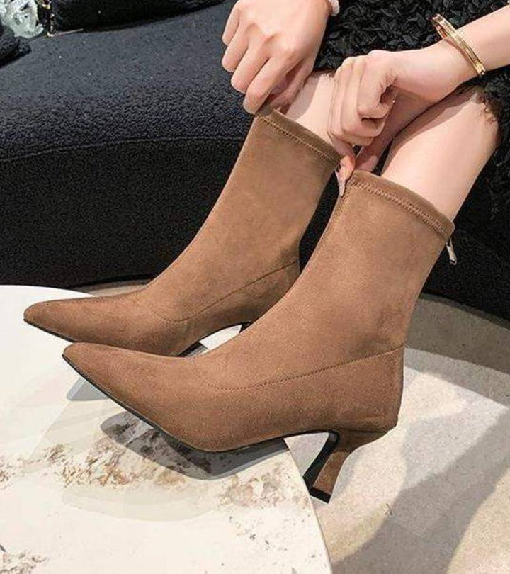 Amelia - Botines de tacón elegantes