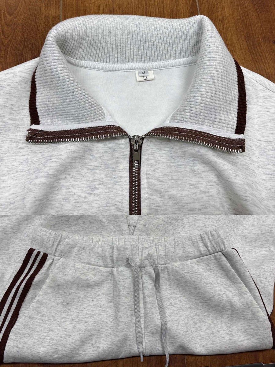 Ovia - Conjunto de dos piezas con pantalón de pierna ancha y tacto suave