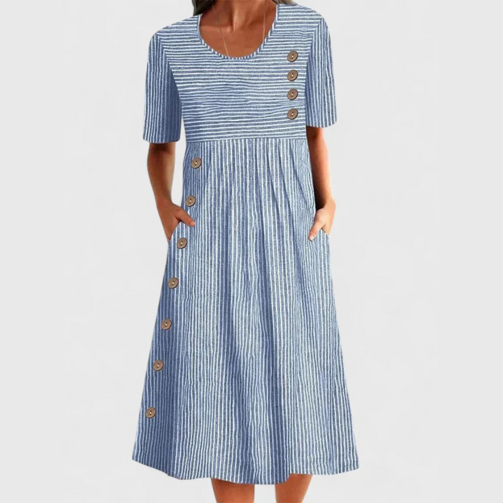 Eline - Vestido Midi Casual y Elegante