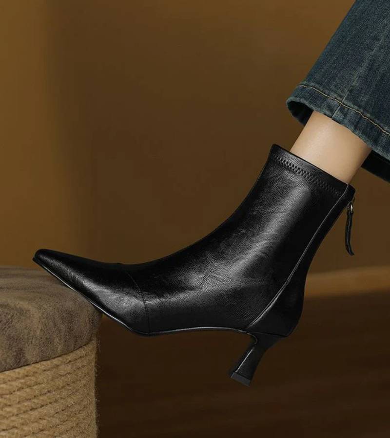 Amelia - Botines de tacón elegantes