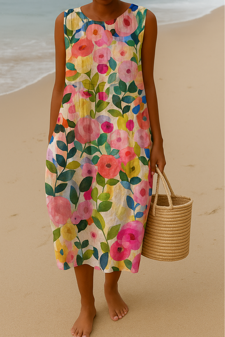 Avery - Elegante vestido floral informal