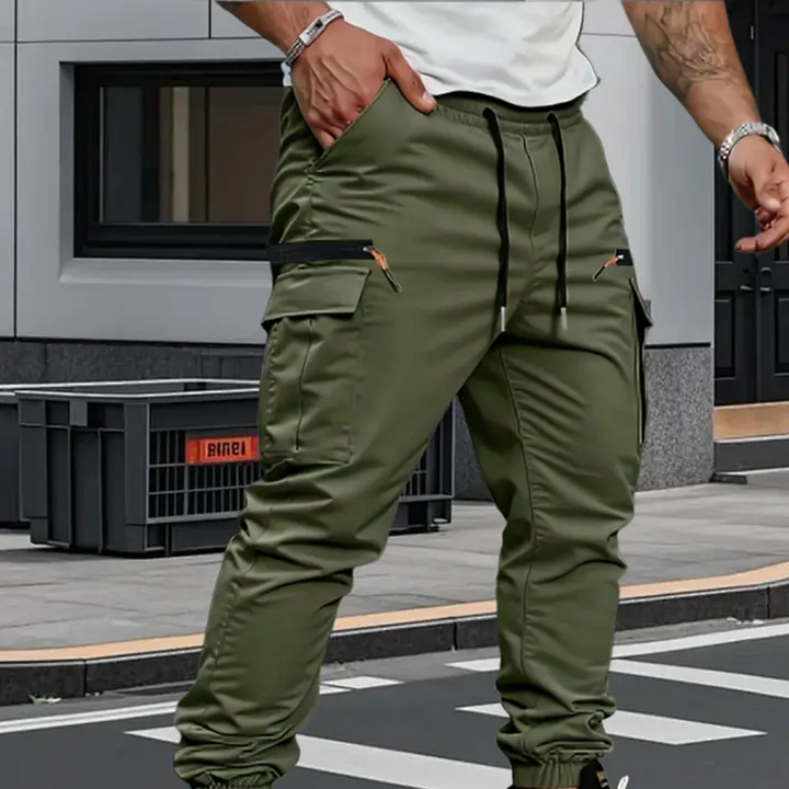 Aldric - Pantalón jogger cargo de rendimiento con stretch