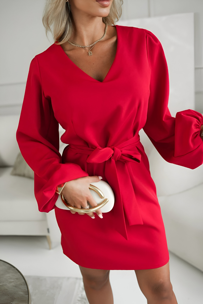 Trinity - Vestido Casual Elegante con Cinturón