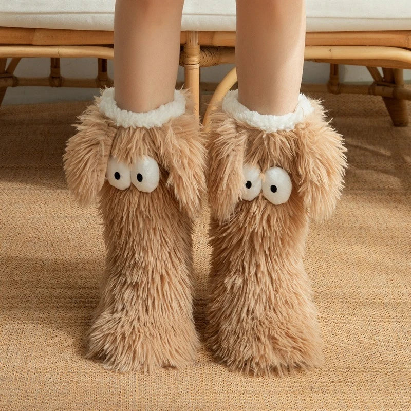 Tevrina - Botas Pantufla para Interior