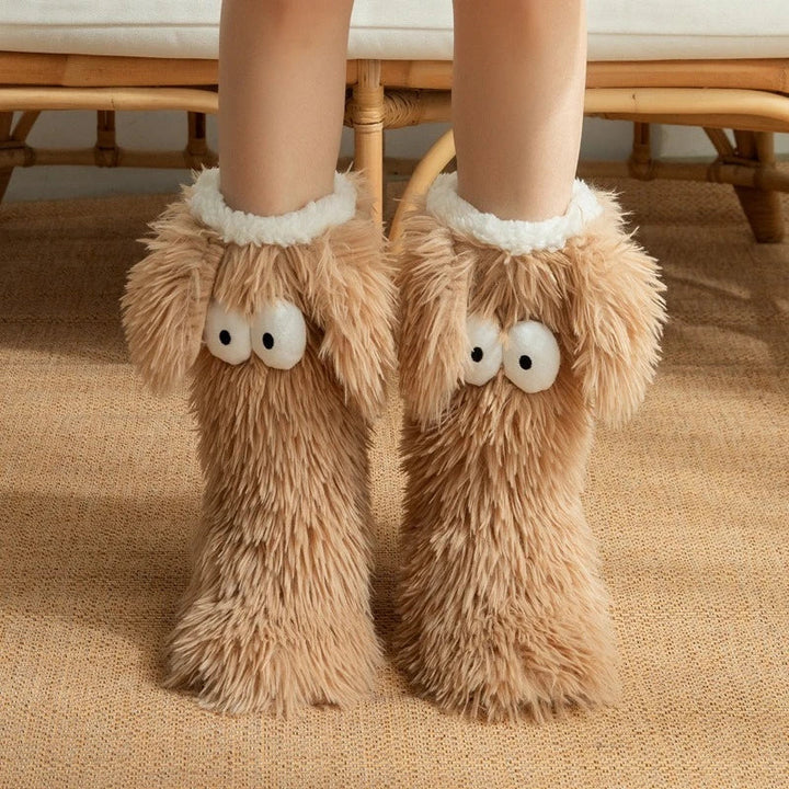 Tevrina - Botas Pantufla para Interior