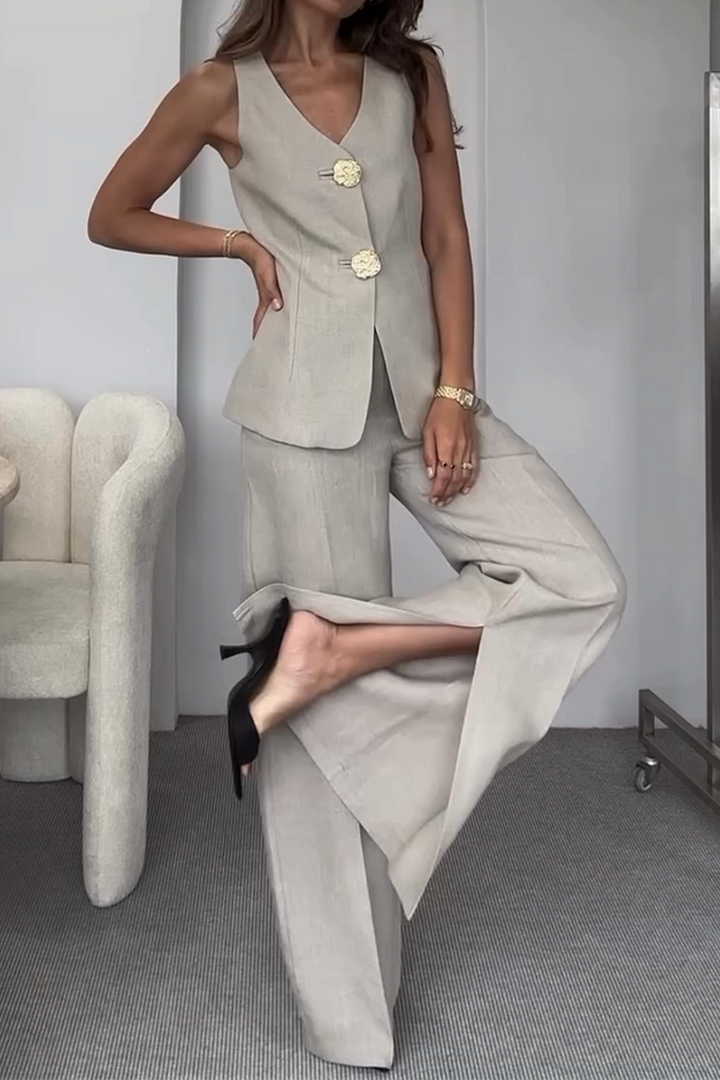 Ariora - Conjunto de Dos Piezas Casual Estiloso