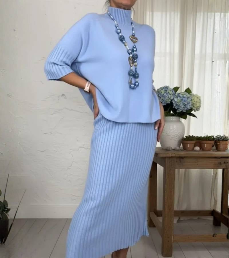 Thea - Conjunto de Dos Piezas Casual Estiloso
