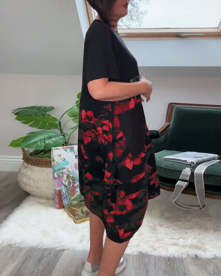 Ivania - Vestido floral casual elegante