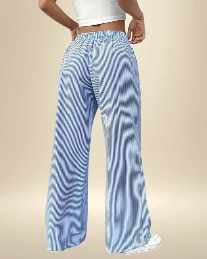 Mirayne - Pantalón palazzo fluido