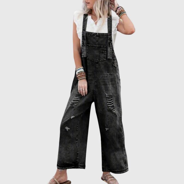 Yuna - Jumpsuit de lavado vintage