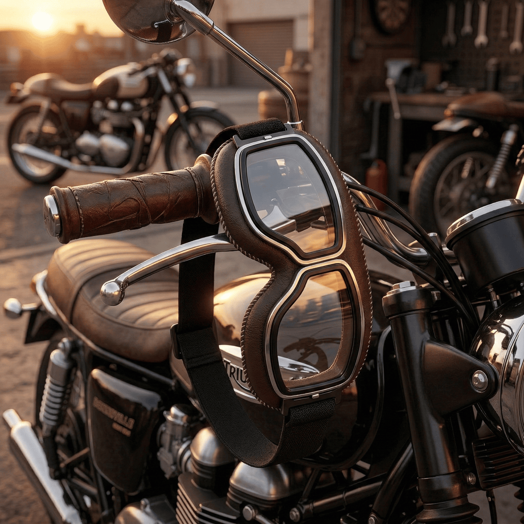 Alaric - Lentes vintage para moto