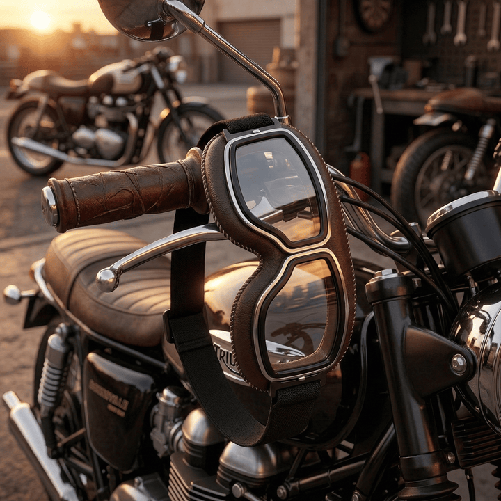 Alaric - Lentes vintage para moto