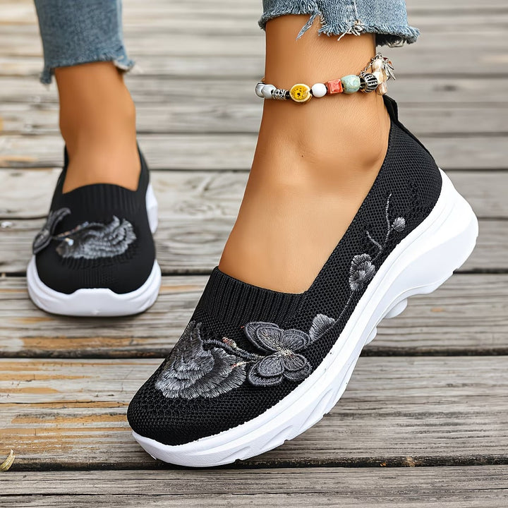 Ulyana - Tenis ortopédicos acolchados para caminar