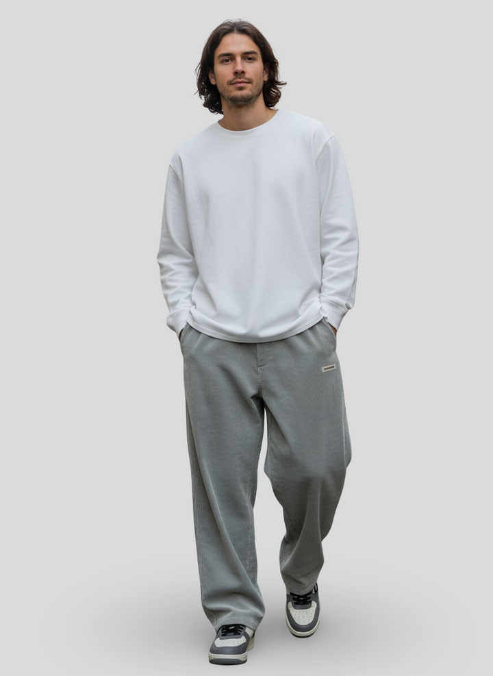 Zaylor - Pantalón de pierna ancha de tacto suave