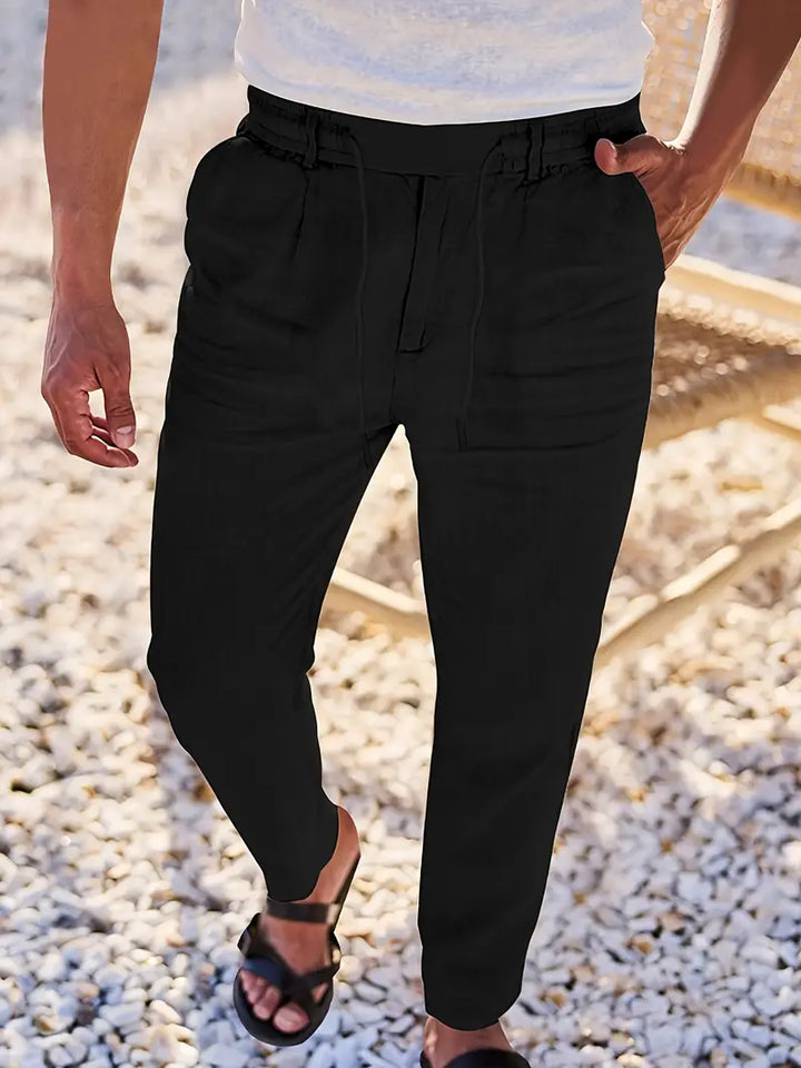 Daxon - Pantalones casuales elegantes