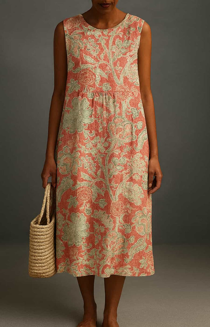 Aubrey - elegante vestido midi informal