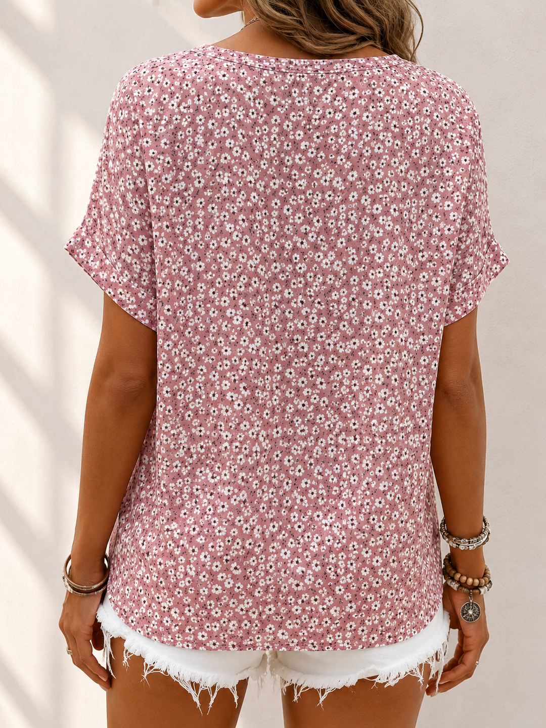 Katie - Blusa de tacto suave