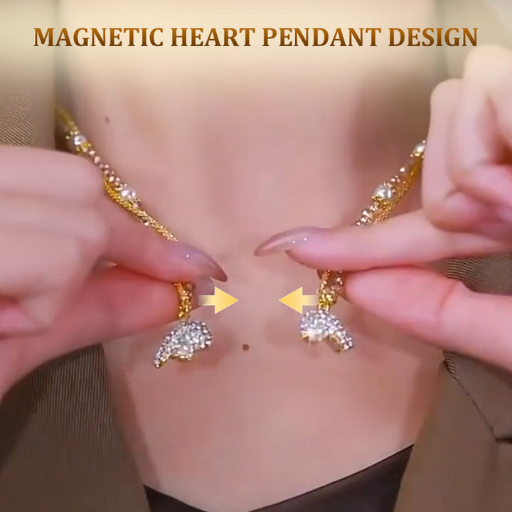 Orlaya - Collar con Colgante de Corazón