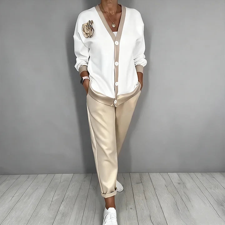 Ulyssa - Coordinado casual de dos piezas