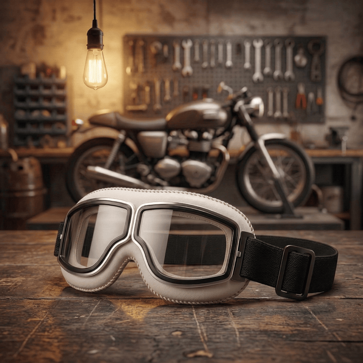 Alaric - Lentes vintage para moto