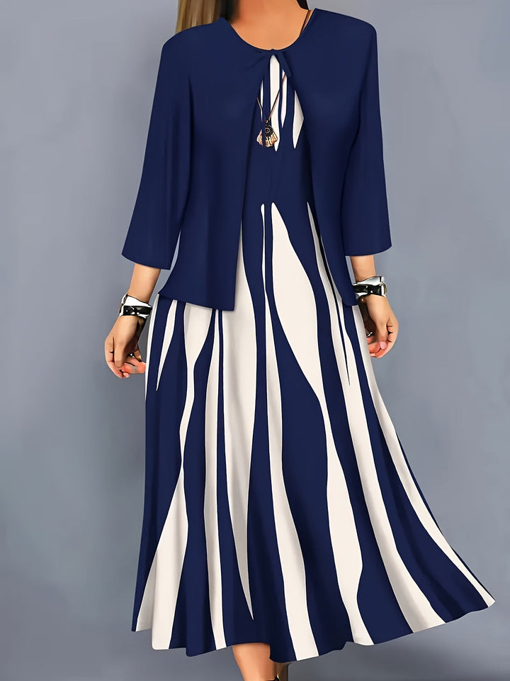 Zarabeth - Vestido Midi Casual Estiloso