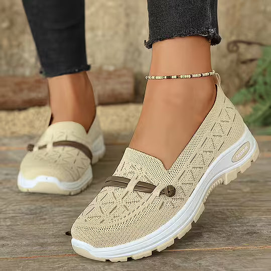 Xylah - Tenis casuales sin agujetas para caminar
