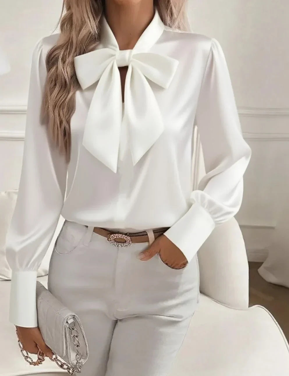 Sereluna - Blusa Casual Elegante