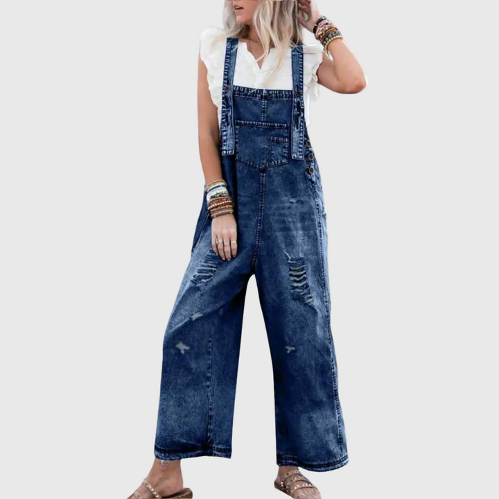 Yuna - Jumpsuit de lavado vintage