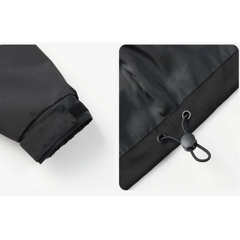 Aelthor - Abrigo con Capucha Casual Estiloso