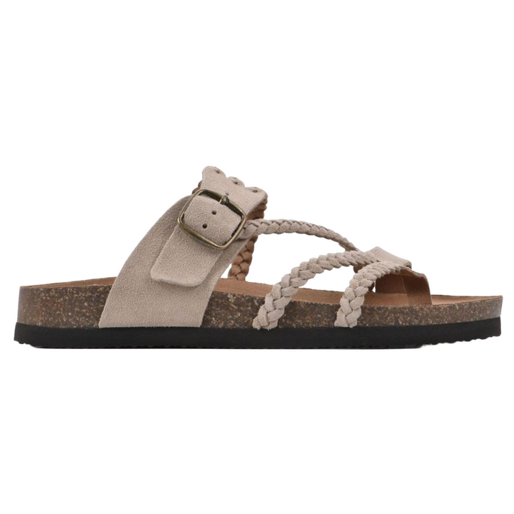 Petrona - Sandalias tejidas con plantilla acolchada