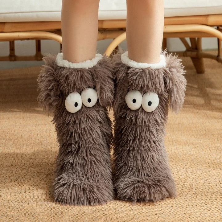 Tevrina - Botas Pantufla para Interior