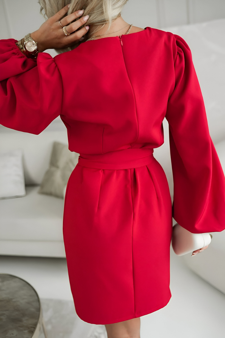 Trinity - Vestido Casual Elegante con Cinturón