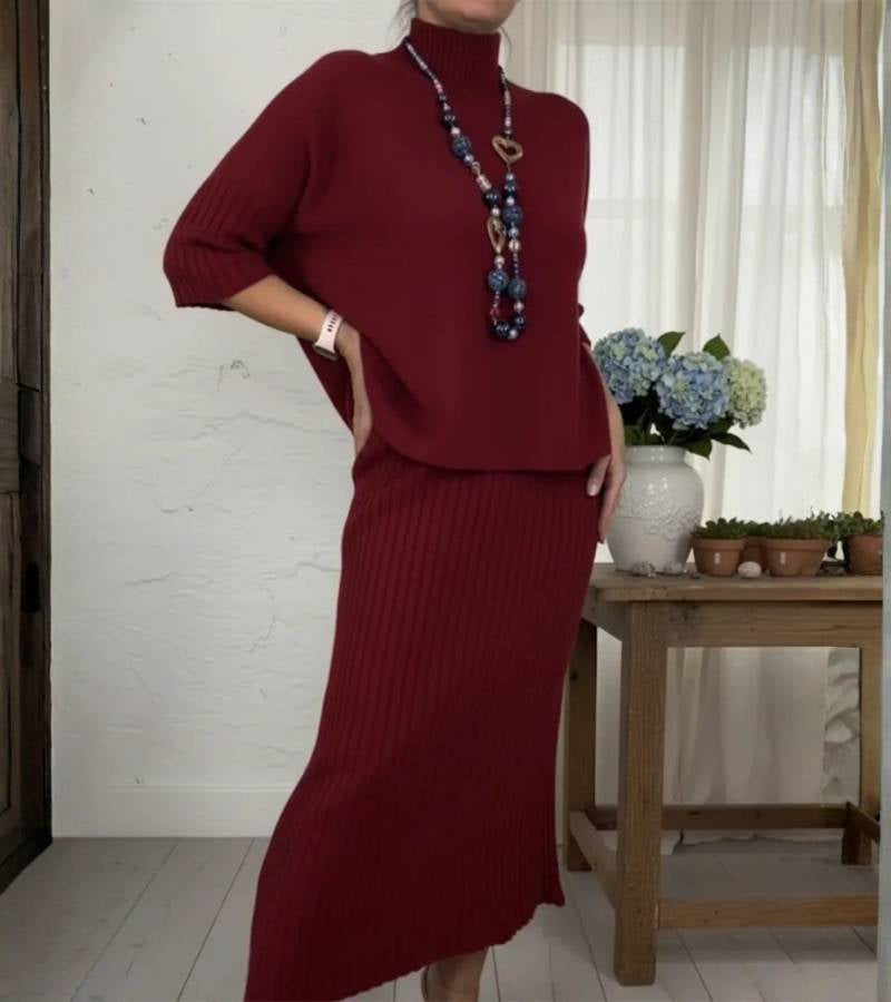 Thea - Conjunto de Dos Piezas Casual Estiloso