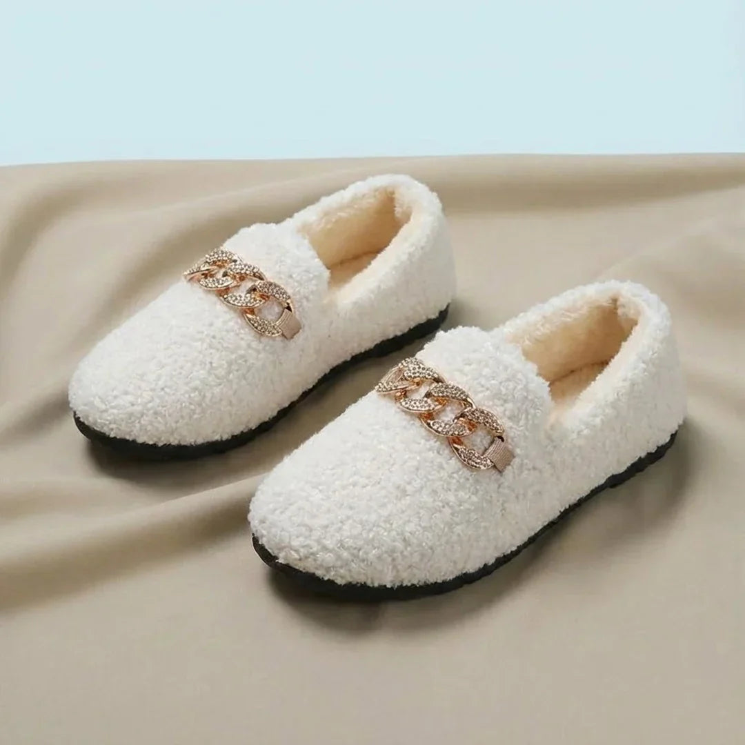 Elari - Pantuflas ergonómicas de felpa