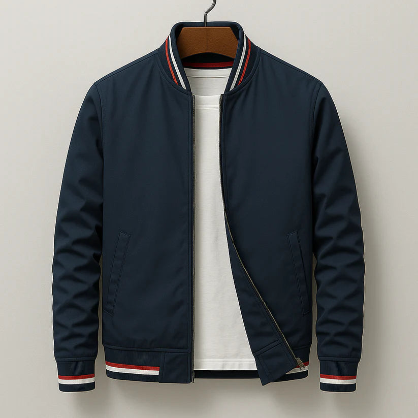 Alfie - Chamarra biker resistente al viento