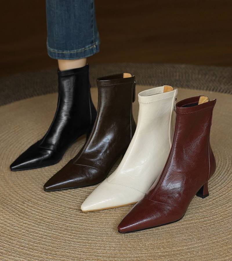 Amelia - Botines de tacón elegantes