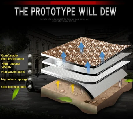 Davriel - Cojines de Asiento para Auto de Seda