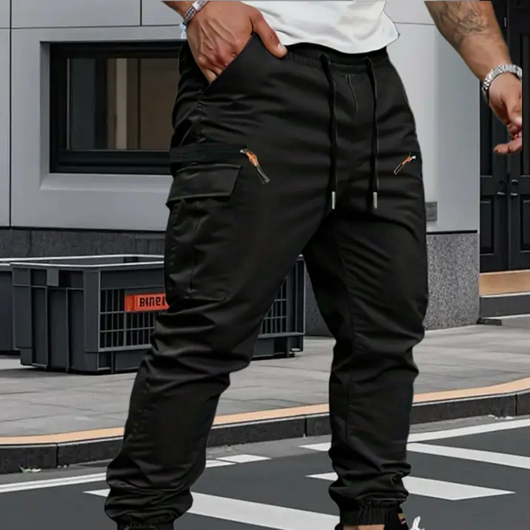 Aldric - Pantalón jogger cargo de rendimiento con stretch