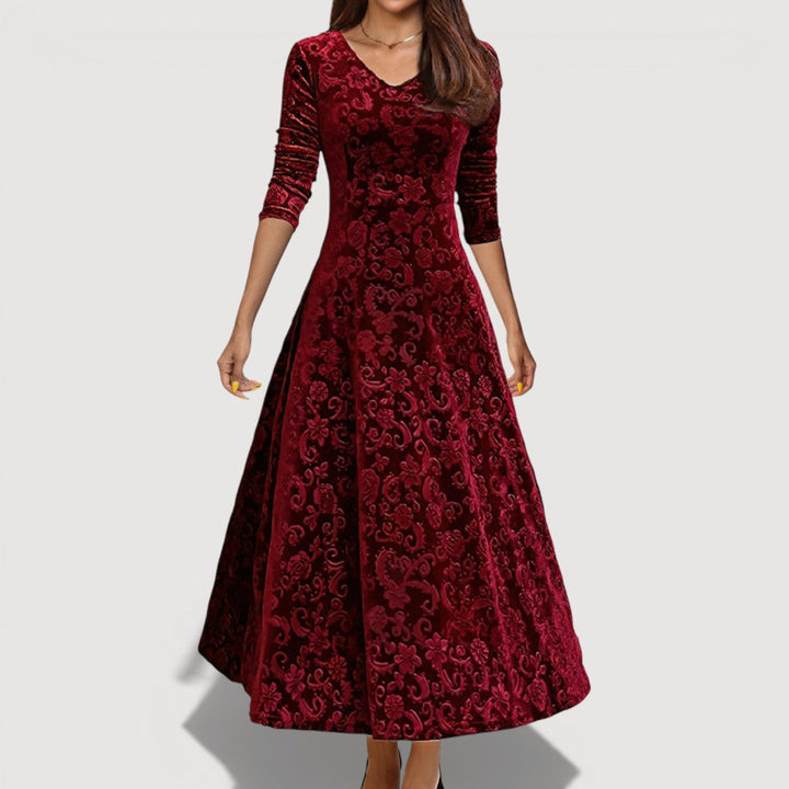 Orliya - Vestido de noche lujoso de tacto suave