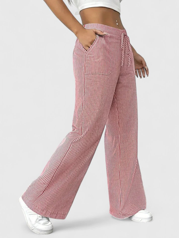 Chelsea - Pantalón de tacto suave con cordón ajustable