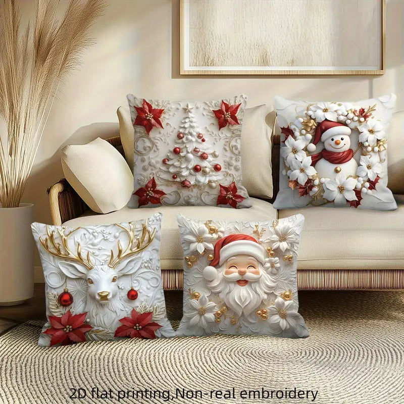 Danisse - Set de Cojines Decorativos Navideños