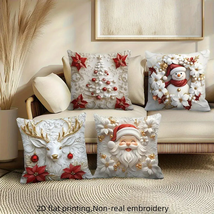 Danisse - Set de Cojines Decorativos Navideños