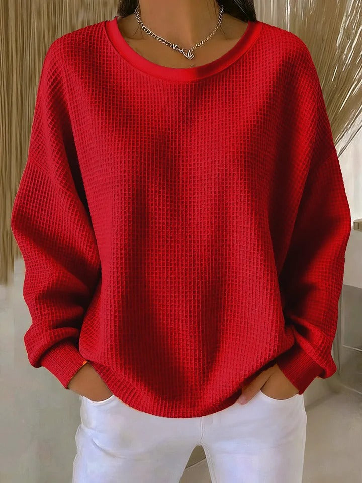 Olean - Sudadera oversize suave al tacto