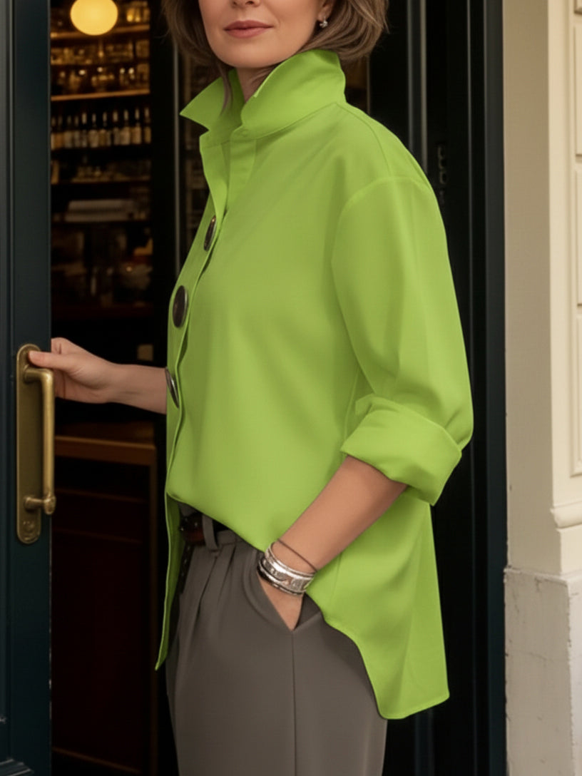 Marisen - Blusa abotonada casual chic